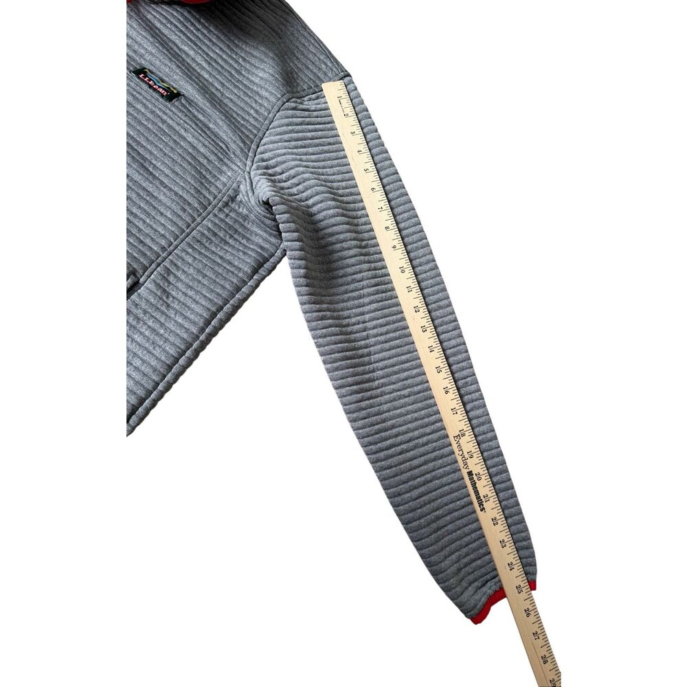 Ll Bean Allright Pullover Slightly Fitted Gray Si… - image 7